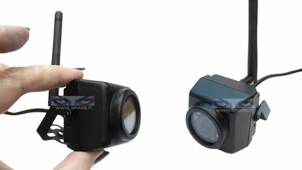 mini telecamere da esterno professionali con led infrarossi invisibili per ottime immagini giorno e notte. Ottimo anche per rimesse, cantine e garage.