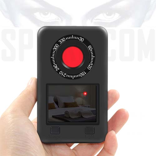 Rilevatore Antispia K18 – 4 Modalità: RF, Camera, GPS E Tracker Magnetico, Con Batteria 1000mAh E Antenna Ad Alto Guadagno
