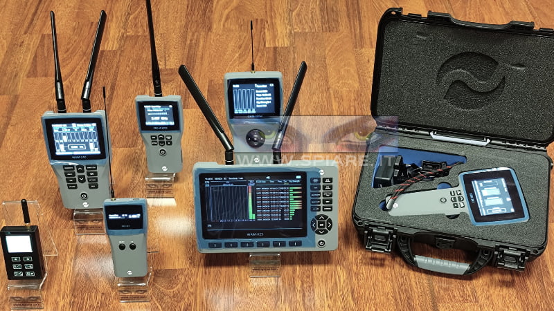 Selezione di rilevatori di microspie professionali per bonifiche ambientali