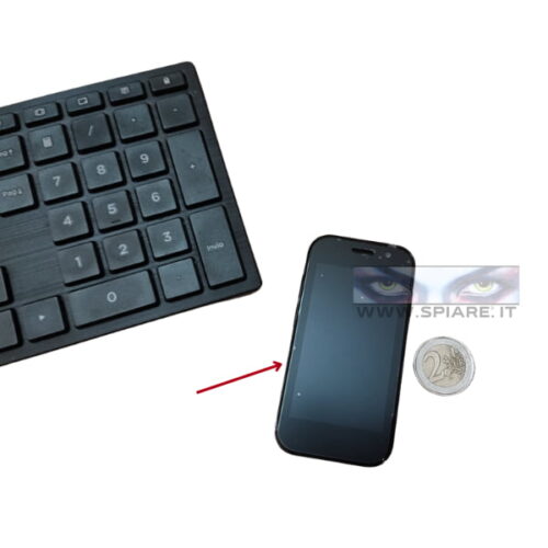 microspia ambientale e GPS occultati in Mini cellulare