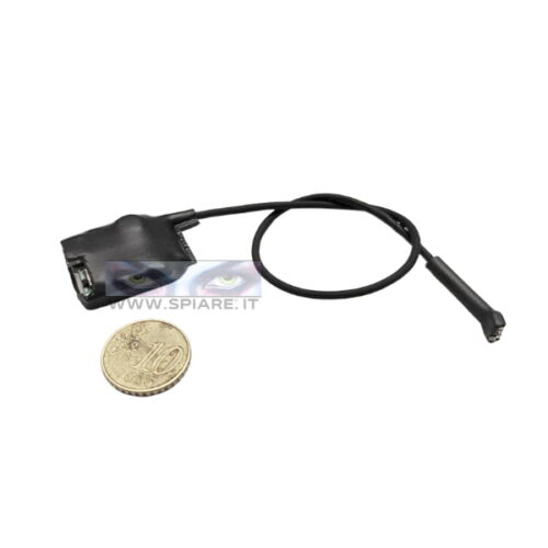 Mini registratore spia con microfono esterno ottofonico Knowles, design compatto e discreto per registrazioni professionali.