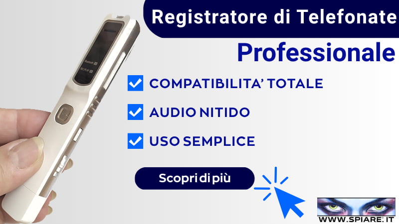 Registratore Telefonico Professionale