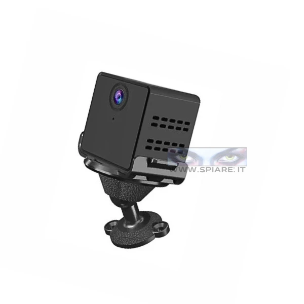mini telecamera 4G su supporto